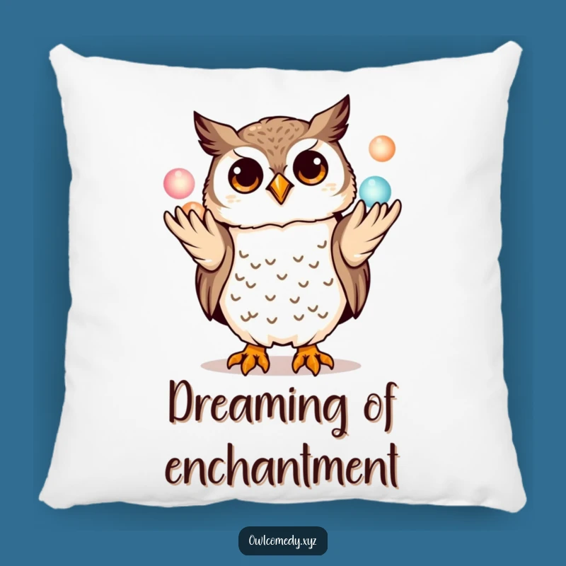 Funny Kawaii Owl Pillow: Juggling Comfort, A Hilarious & Soft Hug!