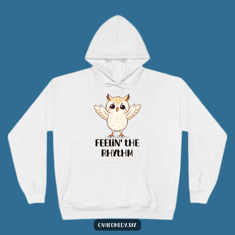 Funny Dancing Owl Hoodie: Cozy Up with Hilarious & Energetic Vibes
