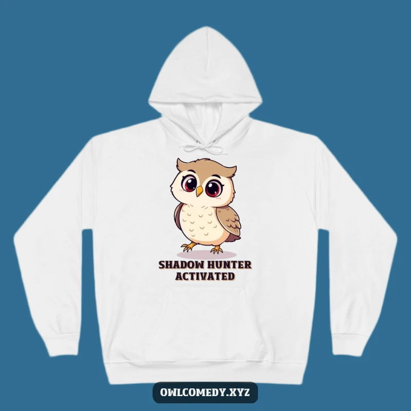 Funny Playful Owl Hoodie - Cozy Delightful Character, Awesome Funny Gift
