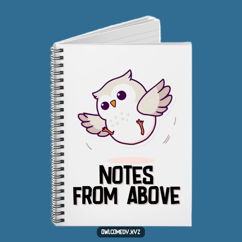 Funny Minimalist Owl Cartwheel Notebook: Note Your Flips - Creative Funny Gift!