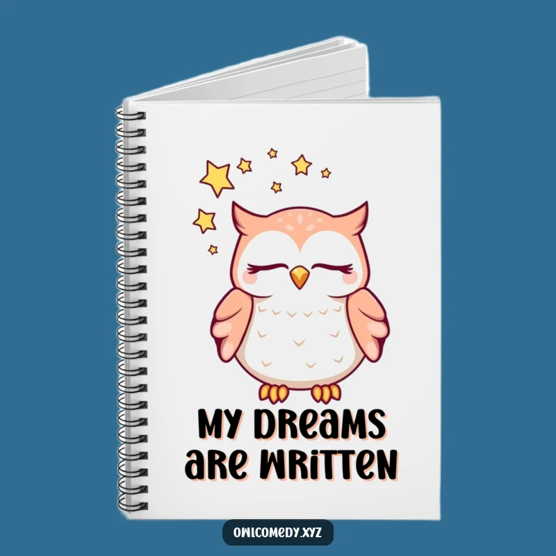 Funny Dreaming Owl Notebook: Starry Thoughts, A Hilarious Journal for Ideas!