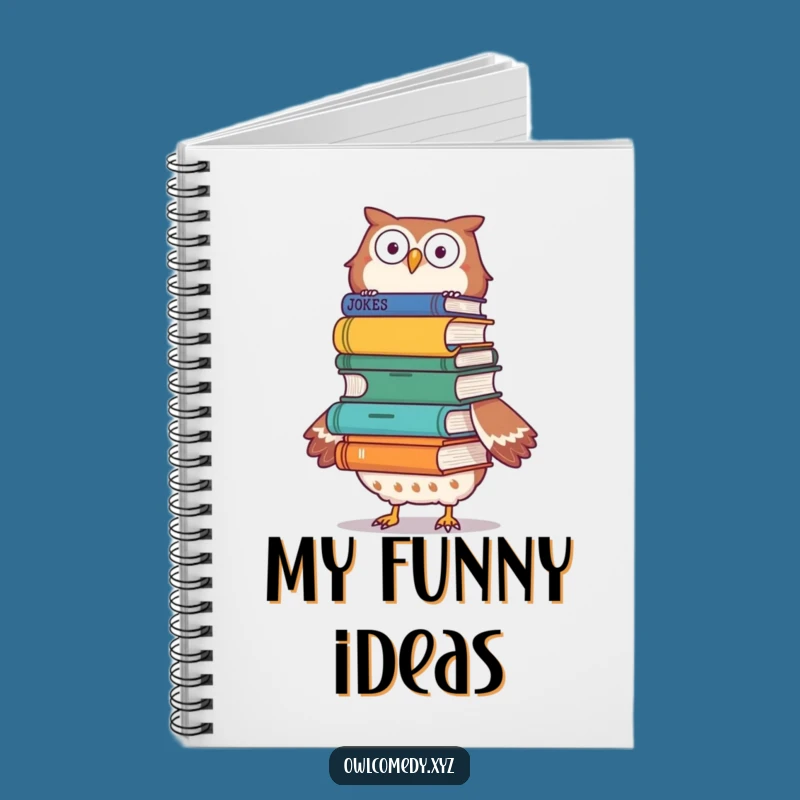 Funny Joke Book Owl Notebook: Hilarious Journal for Comedic Ideas