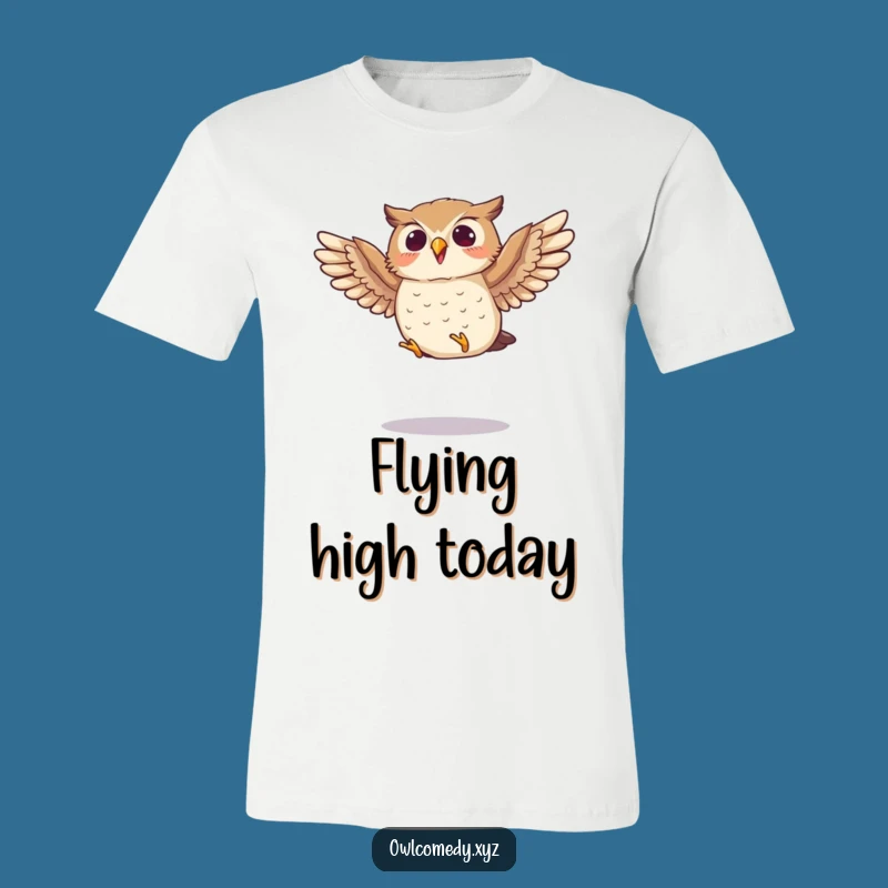 Funny Energetic Owl T-Shirt: The Ultimate Funny Gift for Go-Getters!